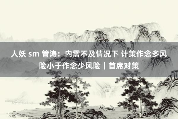 人妖 sm 管涛：内需不及情况下 计策作念多风险小于作念少风险｜首席对策