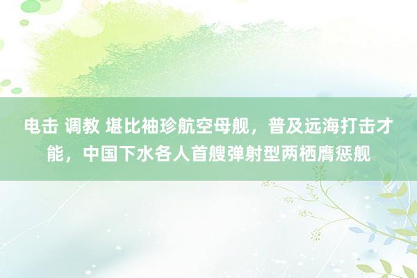 电击 调教 堪比袖珍航空母舰，普及远海打击才能，中国下水各人首艘弹射型两栖膺惩舰