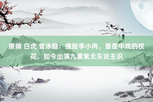 唐嫣 白虎 曾泳醍：撞脸李小冉，曾是中戏的校花，如今出演九重紫无东谈主识