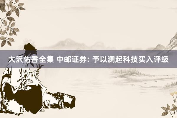 大沢佑香全集 中邮证券: 予以澜起科技买入评级