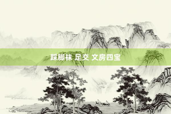 踩脚袜 足交 文房四宝