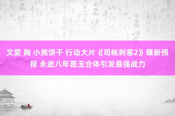文爱 胸 小熊饼干 行动大片《司帐刺客2》曝新预报 永逝八年昆玉合体引发最强战力