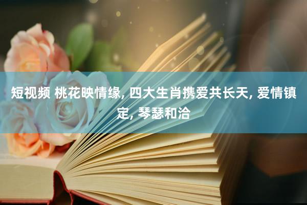 短视频 桃花映情缘， 四大生肖携爱共长天， 爱情镇定， 琴瑟和洽